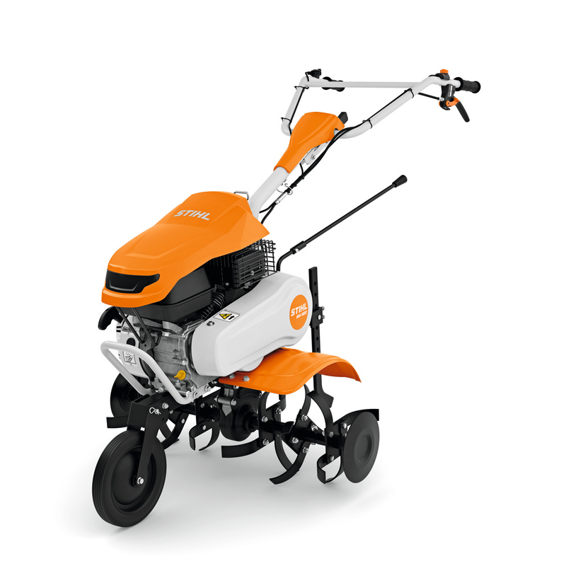 Stihl glebogryzarka MH 600 1 V / 1 R o szerokości roboczej 78 cm.