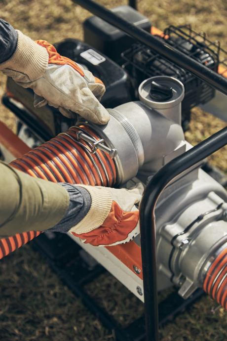 STIHL WP 900 – pompa wody spalinowa, maks. wydajność 94 m³/h