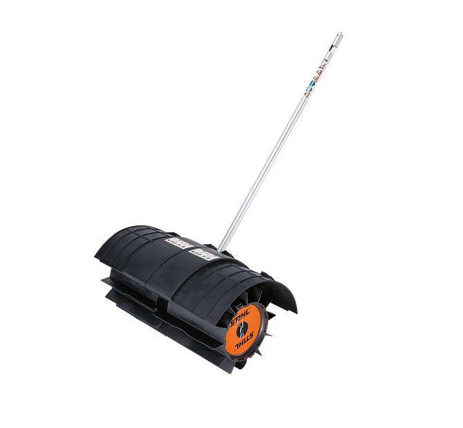 STIHL KombiSystem KW-KM walec zamiatający - wielofunkcyjność i efektywność