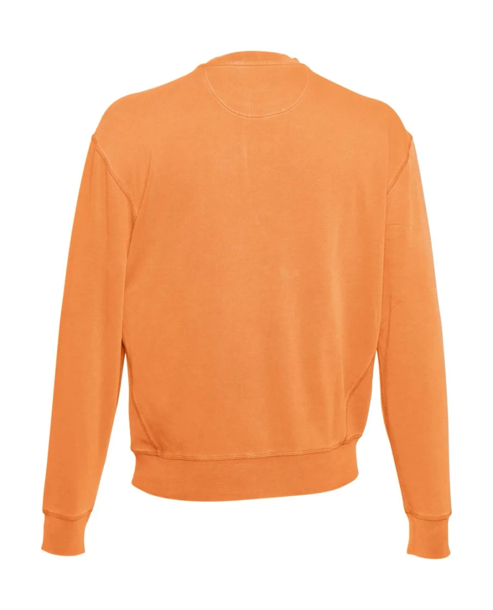 Bluza PIGMENT DYE pomarańczowa - wysoka jakość wykonania