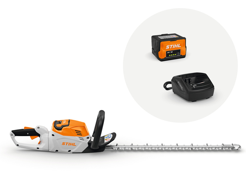 STIHL HSA 60 – nożyce akumulatorowe, Zestaw: AK 10 + AL 101