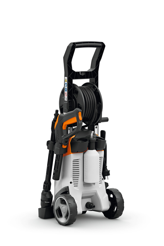 STIHL RE 100 Control Plus – myjka wysokociśnieniowa z bębnem