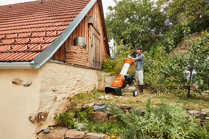 Stihl rozdrabniacze GH 370 S [Moc 3,4 kW] MultiCut 370 - mobilność i wygoda użytkowania