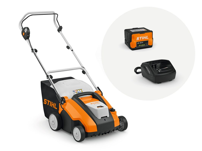 Stihl RLA 240 Wertykulator z akumulatorem AK 30 S i ładowarką AL 101