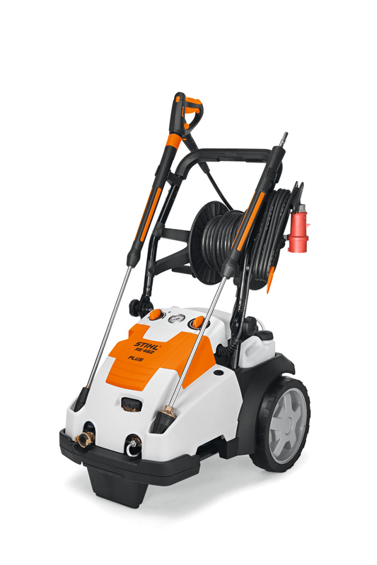 STIHL RE 462 PLUS – myjka wysokociśnieniowa, bęben na wąż, 1050 l/h, 220 bar
