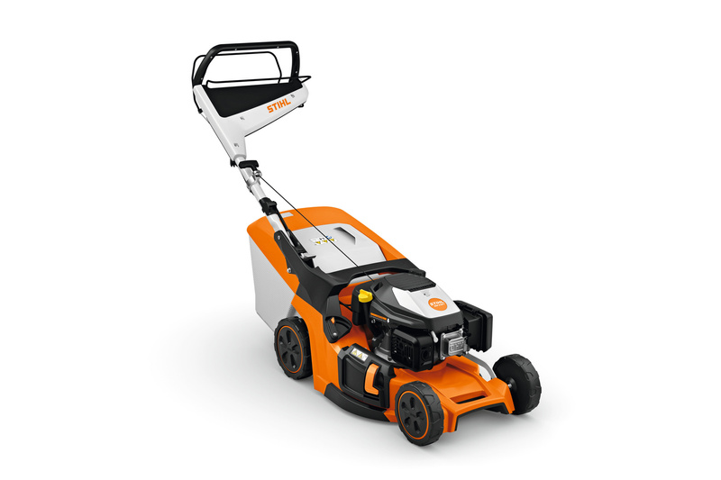 STIHL RM 448 T – kosiarka spalinowa, 46 cm, kosz 52 l, 3,5 KM