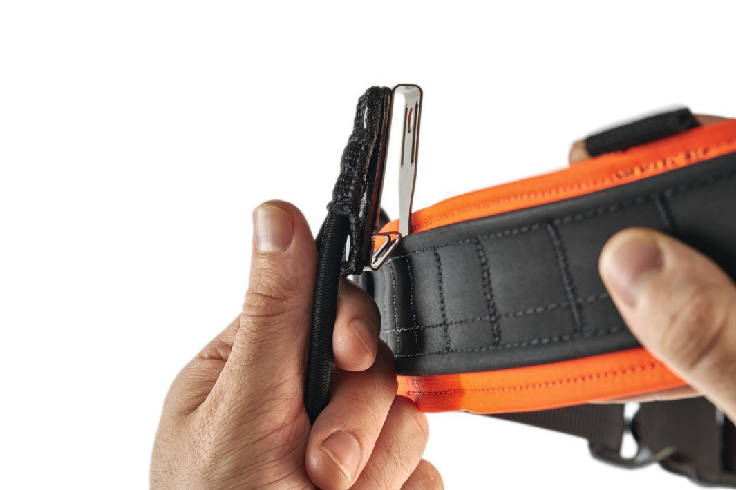 Klips mocujący ADVANCE X-Flex STIHL – stal sprężynowa - elastyczność w mocowaniu