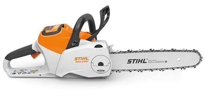 Stihl Pilarka akumulatorowa MSA 220 C-B z systemem AP. Ergonomia i komfort użytkowania