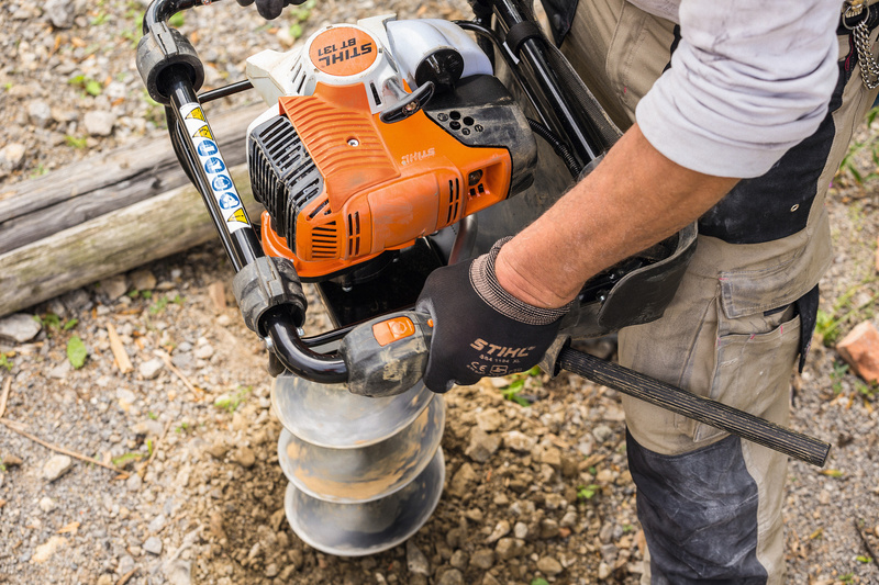 STIHL BT 131 – wiertnica spalinowa Moc 1,9 KM, hamulec QuickStop