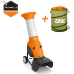STIHL GHE 260 S – rozdrabniacz elektryczny, 2,9 kW, MultiCut 150