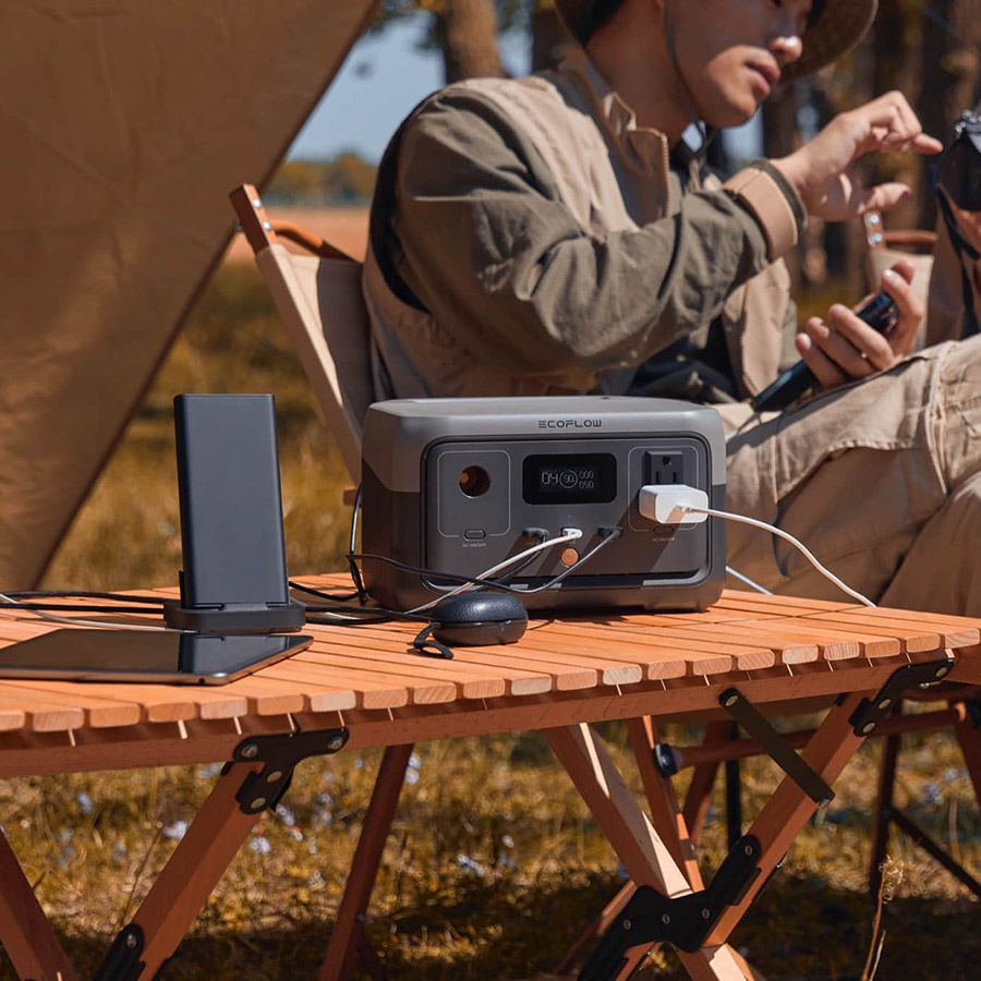 EcoFlow Bank energii RIVER 2 - moc wyjściowa i lekka konstrukcja