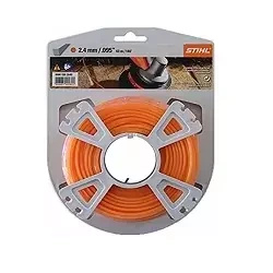 STIHL Żyłka tnąca kwadratowa 2,4 mm x 41 m - kwadratowy kształt i wydajność cięcia