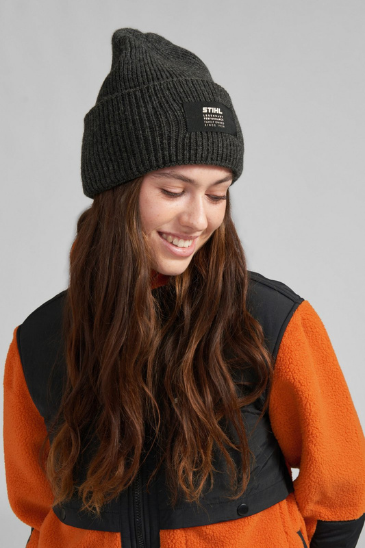 Czapka OVERSIZED SZARA