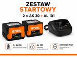 STIHL Zestaw startowy 2 x AK 30 S i AL 101