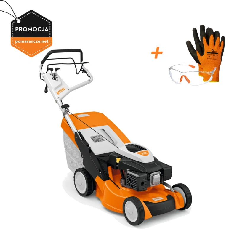 STIHL RM 650 VS – kosiarka spalinowa, 48 cm, kosz 70 l, 3,5 KM