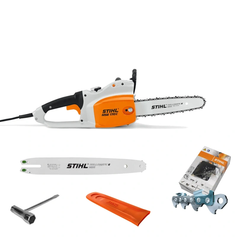 Stihl Pilarka elektryczna MSE 170 C-Q [Moc 1,7 kW] Prowadnica: 35 cm 3/8” PM3 1,1