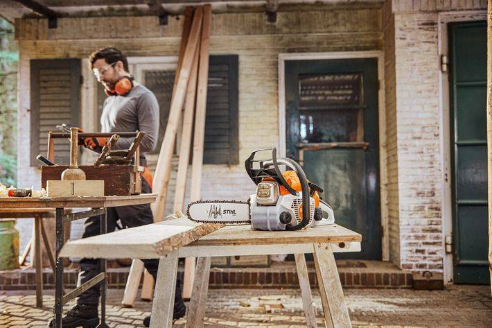 Pilarka spalinowa STIHL MS 172 Silnik 2-mix łańcuch + prowad. 35 cm