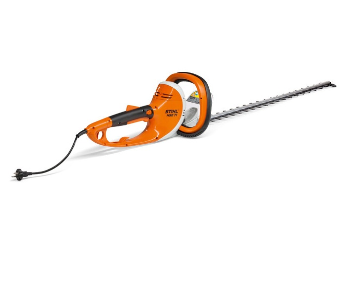 Stihl Nożyce elektryczne do żywopłotów HSE 71 [Moc 600 W] Dł. listwy tnącej 60 cm - Bezpieczeństwo i łatwość obsługi