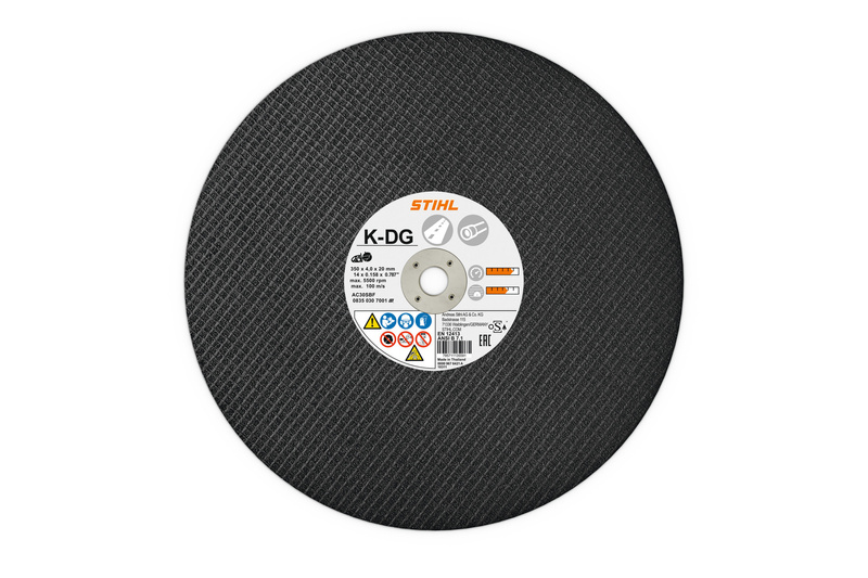STIHL Tarcze tnące z żywic syntetycznych K-DG 350
