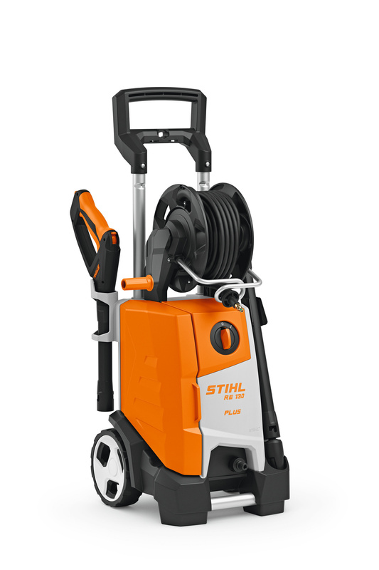 STIHL RE 130 PLUS – myjka wysokociśnieniowa, bęben na wąż, 420 l/h, 170 bar
