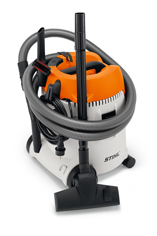 STIHL SE 62 E – odkurzacz przemysłowy, 1,4 kW, adapter do elektronarzędzia