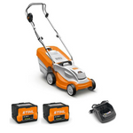 STIHL RMA 235 – kosiarka akumulatorowa, Zestaw: 2× AK 30 S + AL 101