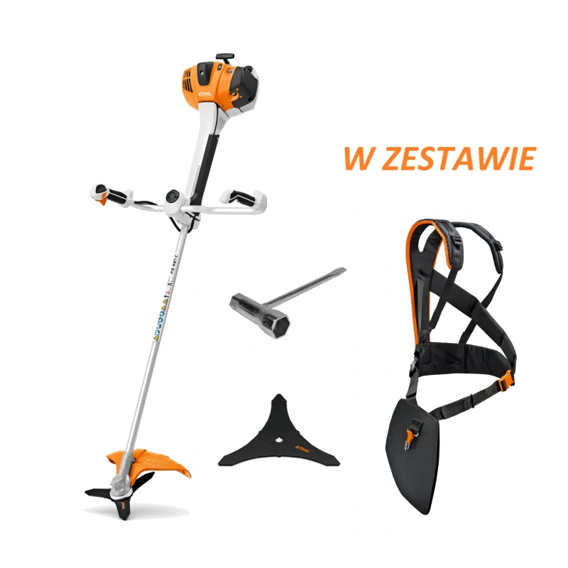 Stihl Kosa spalinowa FS 491 C-EM [Moc 3,3 KM] trójząb 300-3