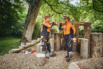 Spodnie STIHL ADVANCE X-FLEX czarne – komfort i wytrzymałość