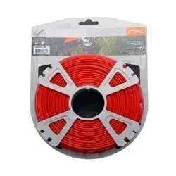 STIHL Żyłka tnąca, okrągła 2,7 mm x 9 m czerwona - wytrzymałość i elastyczność