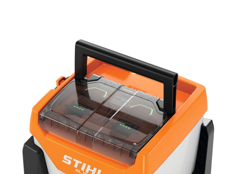 STIHL AL 1802 MO – ultraszybka ładowarka do akumulatorów ALLPRO / AP, 2 gniazda ładowania