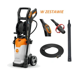 STIHL RE 100 CONTROL PLUS – myjka wysokociśnieniowa, bęben na wąż, dysza 3 w 1