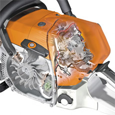 STIHL Pilarka spalinowa MS 400 C-M z ES-Light i Hexa