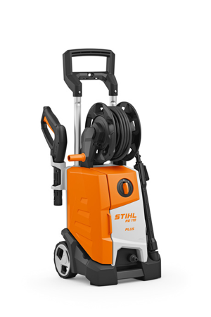 Stihl Myjka wysokociśnieniowa RE 110 PLUS [Ciśnienie 150 bar] Silnik indukcyjny, bębęn na wąż